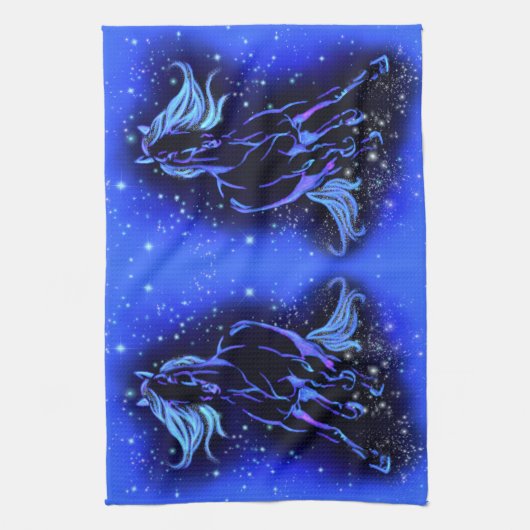 Running Horse Kitchtuch Geschirrtuch (Vertikal)