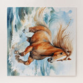 Running Horse Puzzle (Horizontal)