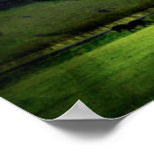 Running Horses Island Poster (Ecke)