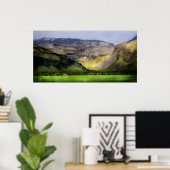 Running Horses Island Poster (Heimbüro)