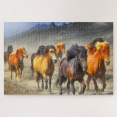 Running Horses Jigsaw Puzzle (Horizontal)