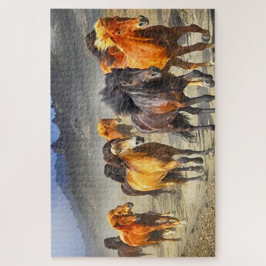 Running Horses Jigsaw Puzzle (Vertikal)
