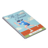 Running Journal | Personalized Fitness Tracker Notizblock (Rechte Seite)