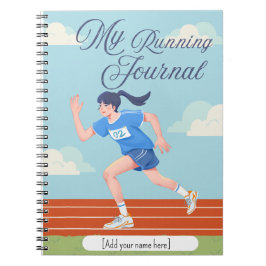 Running Journal | Personalized Fitness Tracker Notizblock