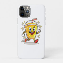 **Running Juice Cup Cartoon – Fun Street Drink Cha Case-Mate iPhone Hülle