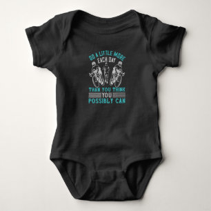 Running - Mach ein bisschen mehr, als du denkst Baby Strampler
