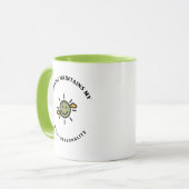 Running maintains my sunny personality tasse (Vorderseite Links)