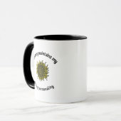 Running maintains my sunny personality tasse (Vorderseite Links)