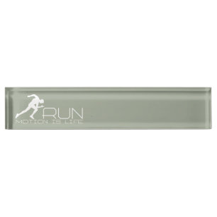 Running Man Namensplakette