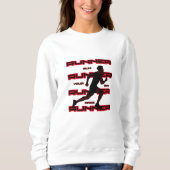 Running Man Sweatshirt (Vorderseite)