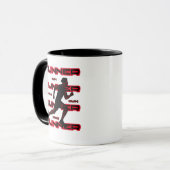 Running Man Tasse (Vorderseite Links)