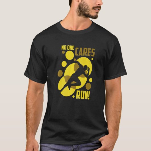 Running Marathon Runner Love Trail Training Runni T-Shirt (Vorderseite)