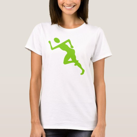 Running - Martian Green T-Shirt (Vorderseite)