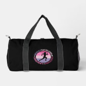 Running Mindset - Girly Runner Endurner Quote Duffle Bag (Vorderseite)