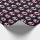 Running Mindset - Girly Runner Endurner Quote Geschenkpapier (Ecke)