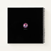 Running Mindset - Girly Runner Endurner Quote Notizblock (Rückseite)