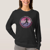 Running Mindset - Girly Runner Endurner Quote T-Shirt (Vorderseite)