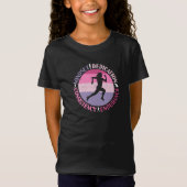 Running Mindset - Girly Runner Endurner Quote T-Shirt (Vorderseite)