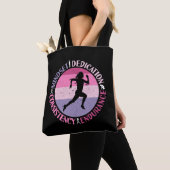 Running Mindset - Girly Runner Endurner Quote Tasche (Von Nahem)