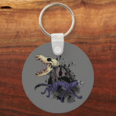 Running Monster Schlüsselanhänger (Vorderseite)