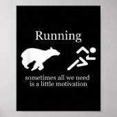 Running. Motivation  Poster (Vorne)