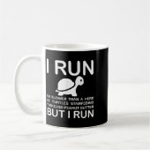 Running Motivation Turtle Kaffeetasse (Links)
