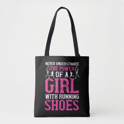 Running - Never underestimate champion Tasche (Vorderseite)