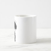 Running on 1 Percent Relatable Chibi Coffee Illust Kaffeetasse (Mittel)