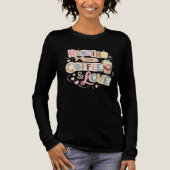 Running on coffee and love Tri-Blend shirt (Vorderseite)