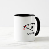Running On Empty : Kaffeetasse mit Koffein (VorderseiteRechts)