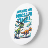 Running On Große Wanduhr (Winkel)