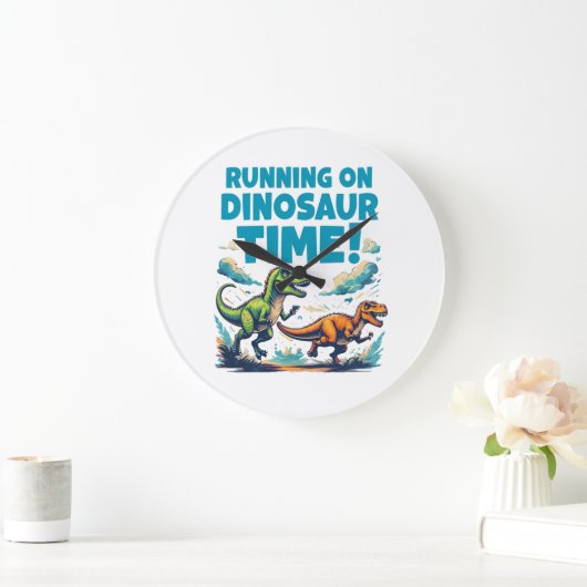 Running On Große Wanduhr (Zuhause)