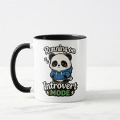 Running on Introvert Mode Panda Tasse (Links)