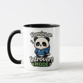 Running on Introvert Mode Panda Tasse
