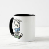 Running on Introvert Mode Panda Tasse (Vorderseite Links)