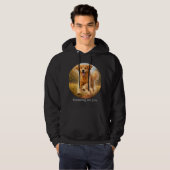 Running on Joy Golden Retriever Hoodie (Vorne ganz)