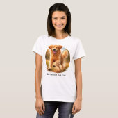 Running on Joy Golden Retriever T-Shirt (Vorne ganz)