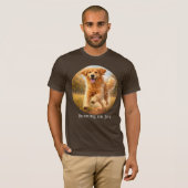 Running on Joy Golden Retriever T-Shirt (Vorne ganz)
