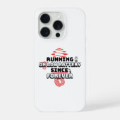 Running On Low Battery Since Forever – iPhone Hülle (Rückseite)