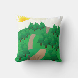 Running Outdoors Kissen