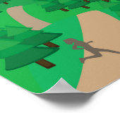 Running Outdoors Poster (Ecke)