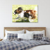 Running Papillon Leinwanddruck (Insitu (Schlafzimmer))