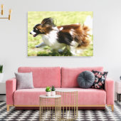 Running Papillon Leinwanddruck (Insitu (Wohnzimmer))