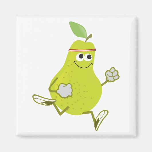 Running Pear Magnet (Vorne)