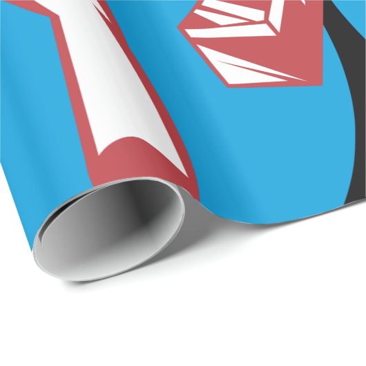 Running Plumber Geschenkpapier (Rolleneckpunkt)