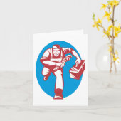 Running Plumber Karte (Gelbe Blume)