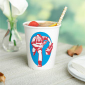 Running Plumber Pappbecher