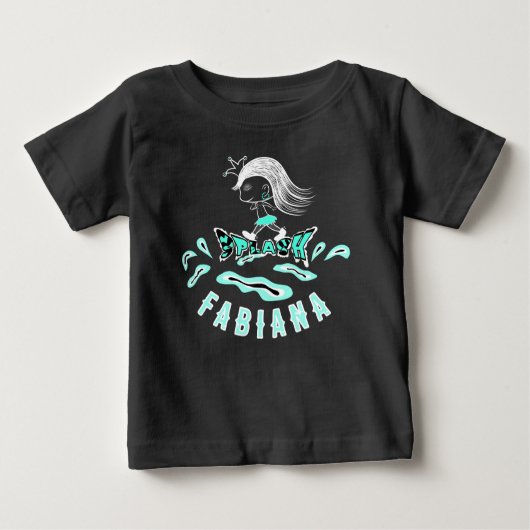 Running Princess Baby T-shirt (Vorderseite)