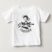Running Princess Baby T - Shirt (Vorderseite)