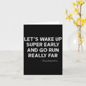 Running Quotes For Distance Runners Running Team I Karte (Gelbe Blume)